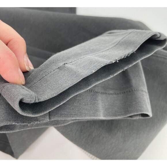 Eddie Bauer Womens Cropped Pants Cotton Modal‎ Stretch Gray Size 6 - Picture 9 of 11